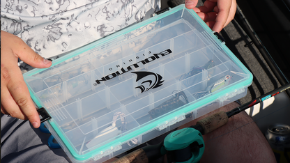 Evolution Outdoor 3700 4-Latch Waterproof Tray - Seafoam