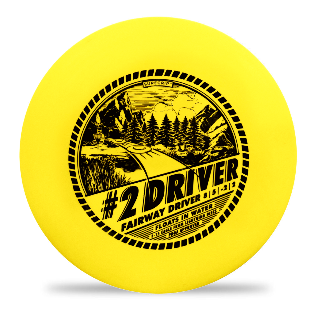 Gotta Go Gotta Throw Lightning Sure Grip #2 Driver Fairway Driver Golf Disc