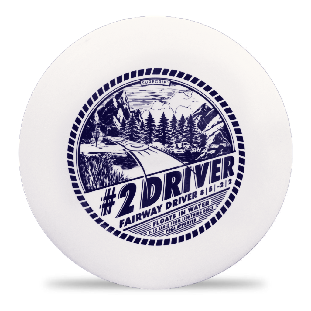 Gotta Go Gotta Throw Lightning Sure Grip #2 Driver Fairway Driver Golf Disc