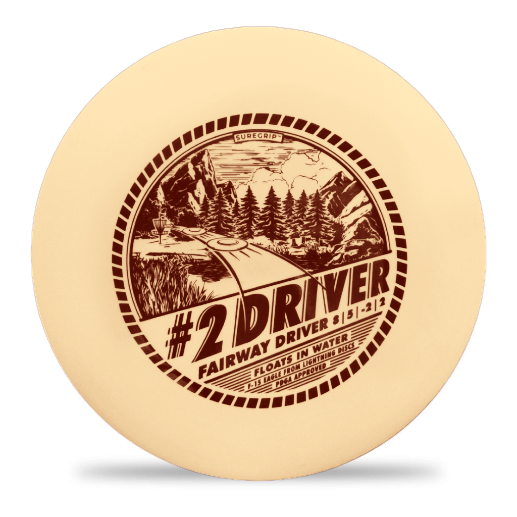 Gotta Go Gotta Throw Lightning Sure Grip #2 Driver Fairway Driver Golf Disc