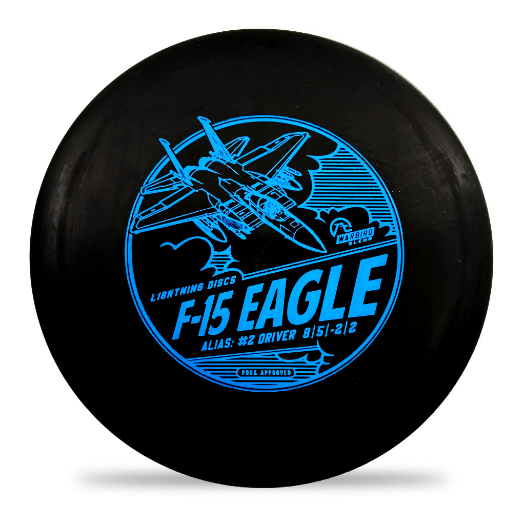 Gotta Go Gotta Throw Lightning Warbird F-15 Eagle #2 Driver Fairway Driver Golf Disc