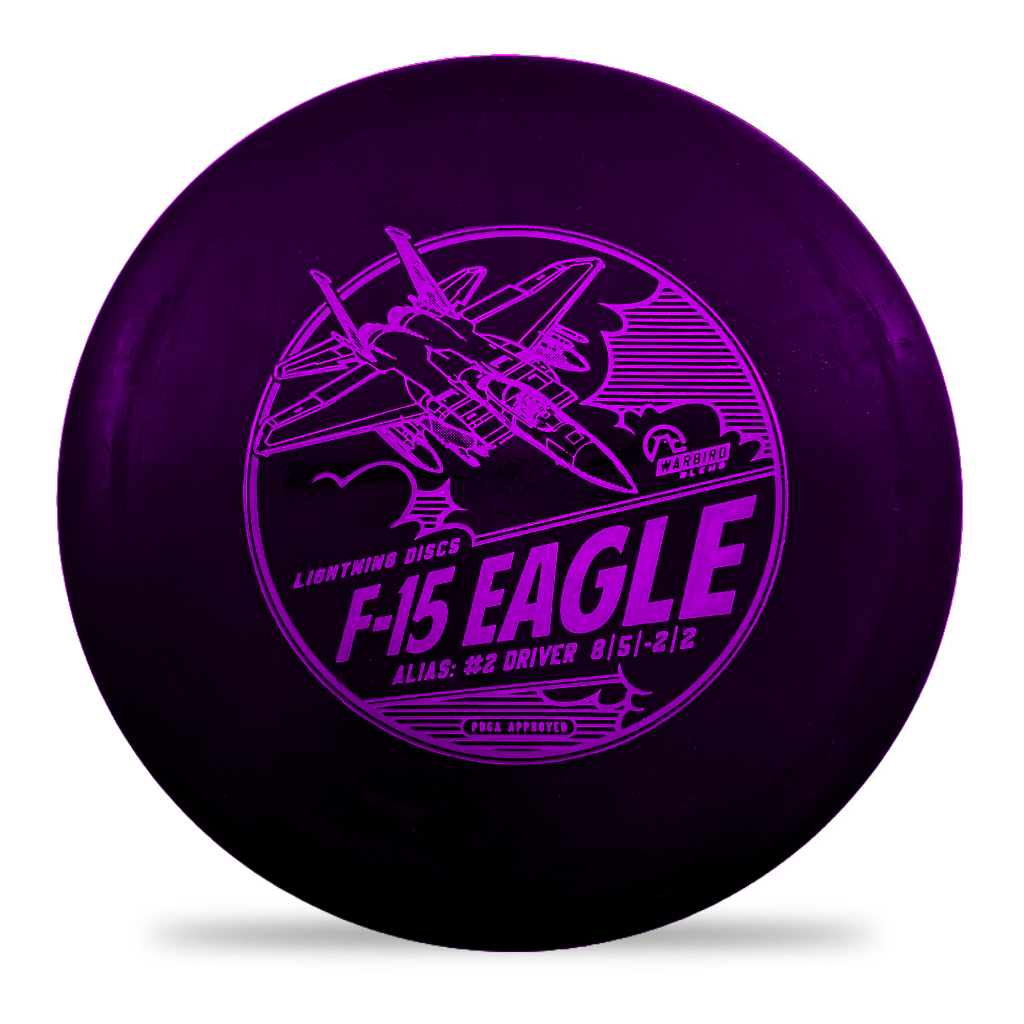 Gotta Go Gotta Throw Lightning Warbird F-15 Eagle #2 Driver Fairway Driver Golf Disc