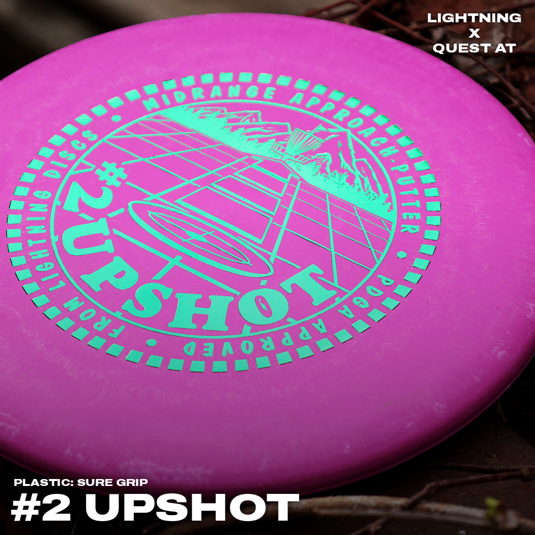 Gotta Go Gotta Throw Lightning Standard #2 Upshot Putter Golf Disc