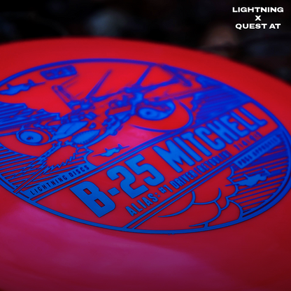 Gotta Go Gotta Throw Lightning NXT B-25 Mitchell #1 Driver [Retool] Fairway Driver Golf Disc