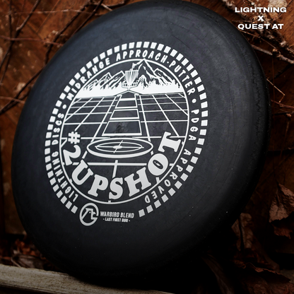 Gotta Go Gotta Throw Lightning Limited Edition Last First Run Warbird Plastic #2 Upshot Putter Golf Disc