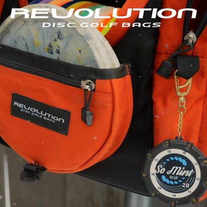 Gotta Go Gotta Throw Revolution Carolina Team V3 Disc Golf Bag - Rust