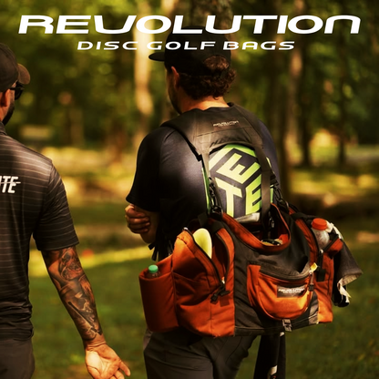 Gotta Go Gotta Throw Revolution Carolina Team V3 Disc Golf Bag - Rust