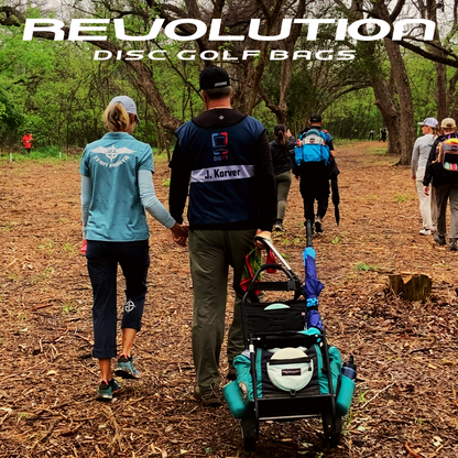 Gotta Go Gotta Throw Revolution Carolina Team Disc Golf Bag V2 - JULIANA KORVER