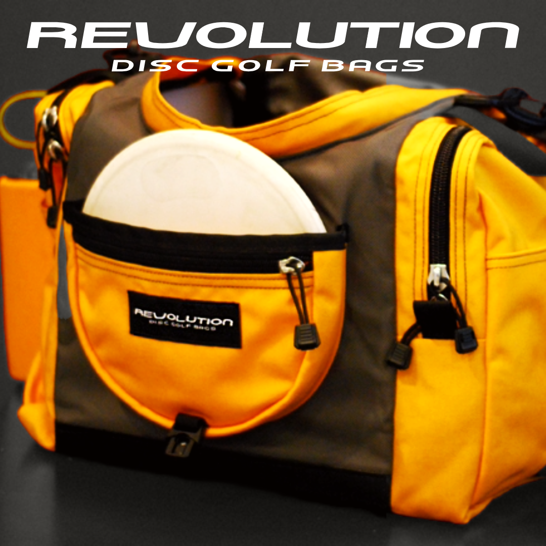 Gotta Go Gotta Throw Revolution Carolina Team V3 Disc Golf Bag - Golden Dream
