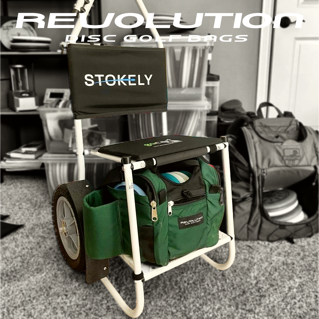 Gotta Go Gotta Throw Revolution Mini Deluxe V3 Disc Golf Bag - Cactus