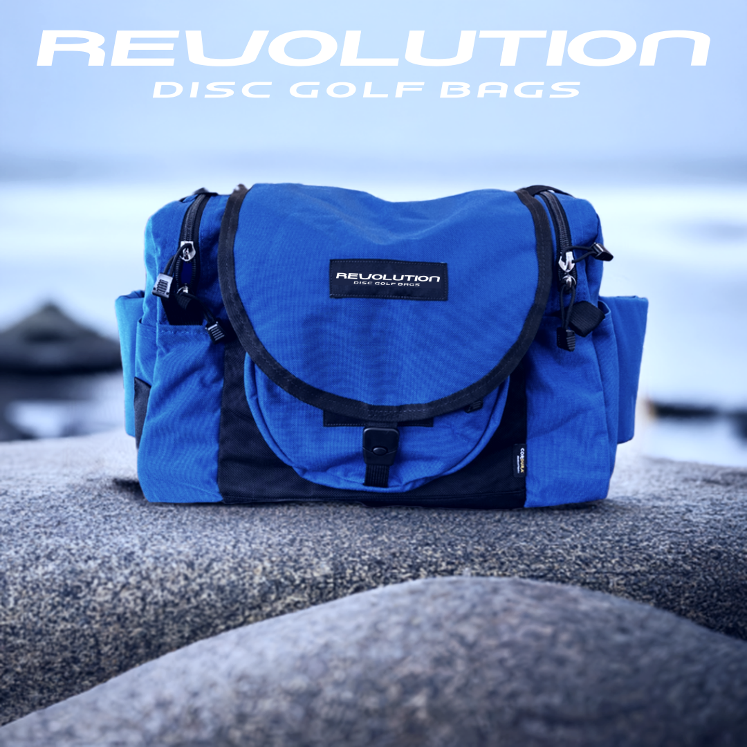 Gotta Go Gotta Throw Revolution Carolina Team V3 Disc Golf Bag - Sapphire