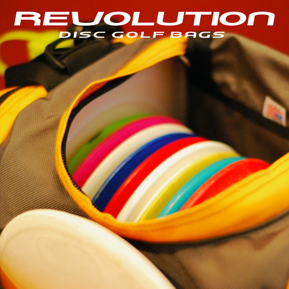 Gotta Go Gotta Throw Revolution Carolina Team V3 Disc Golf Bag - Golden Dream