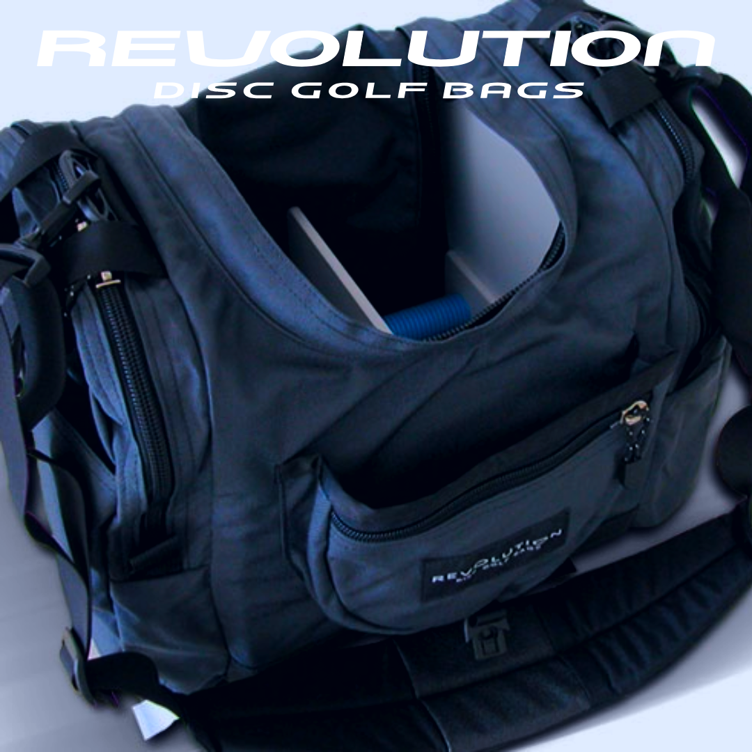 Gotta Go Gotta Throw Revolution Carolina Team V3 Disc Golf Bag - Sapphire
