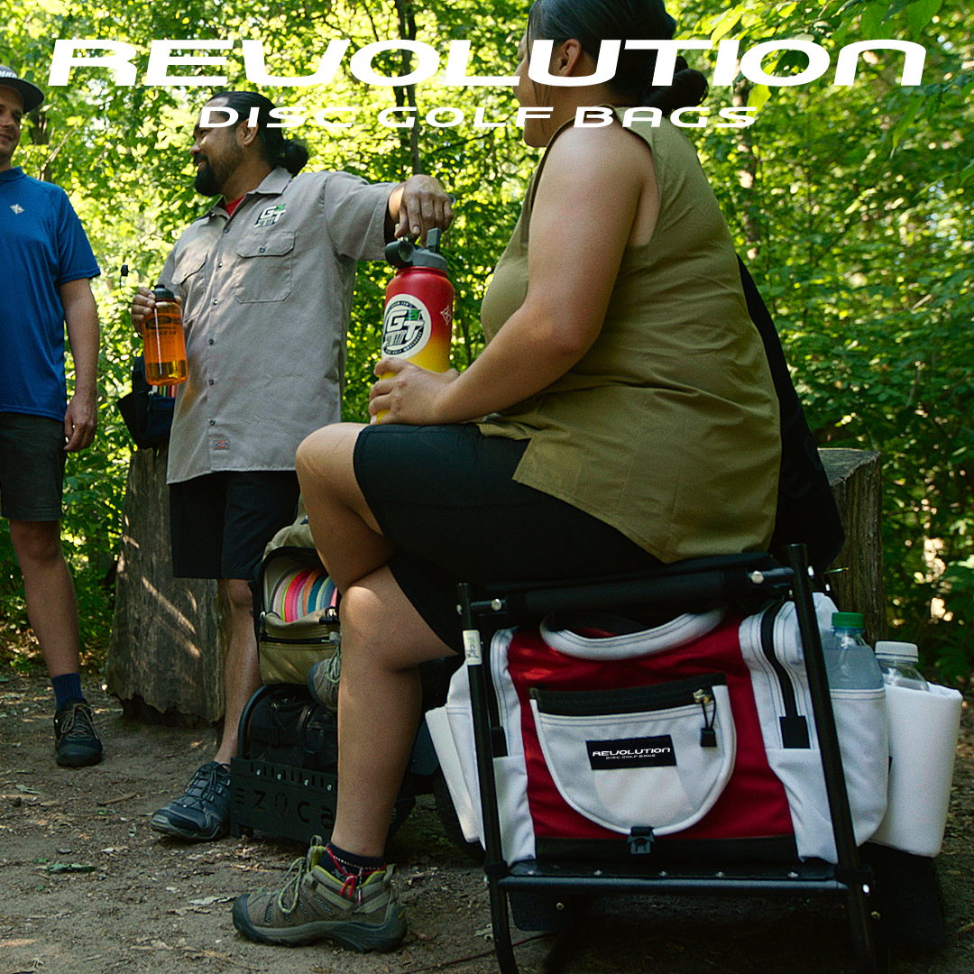 Gotta Go Gotta Throw Revolution Carolina Team V3 Disc Golf Bag - Golden Dream
