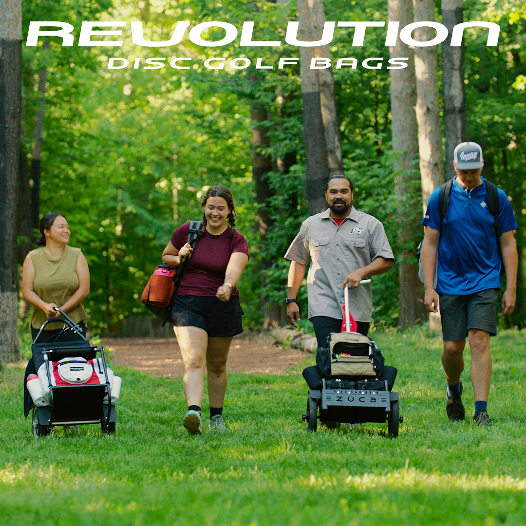 Gotta Go Gotta Throw Revolution Carolina Team V3 Disc Golf Bag - Golden Dream