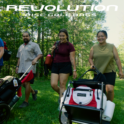 Gotta Go Gotta Throw Revolution Carolina Team V3 Disc Golf Bag - Golden Dream