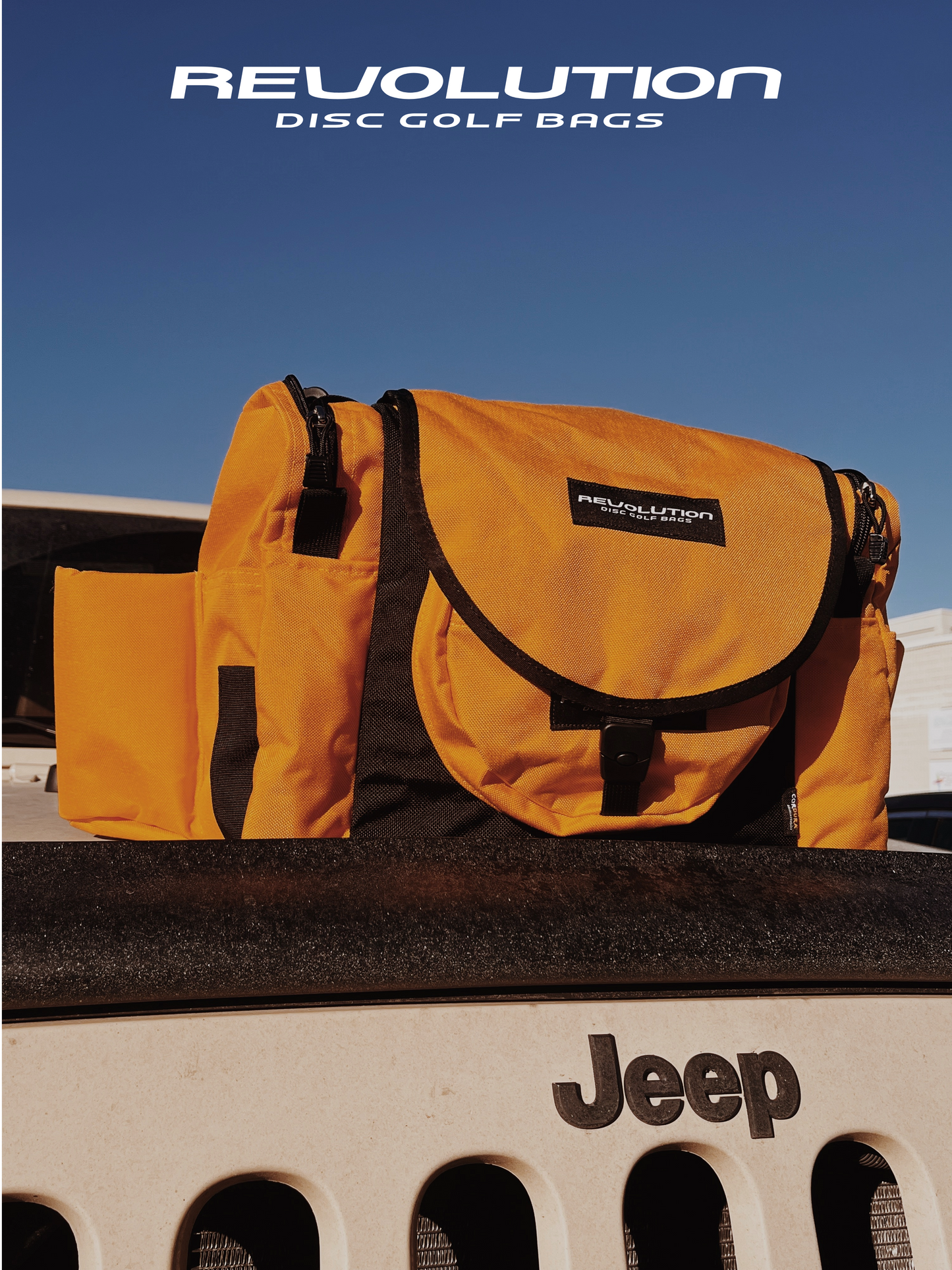 Gotta Go Gotta Throw Revolution Carolina Team V3 Disc Golf Bag - Golden Dream