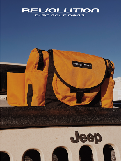 Gotta Go Gotta Throw Revolution Carolina Team V3 Disc Golf Bag - Golden Dream