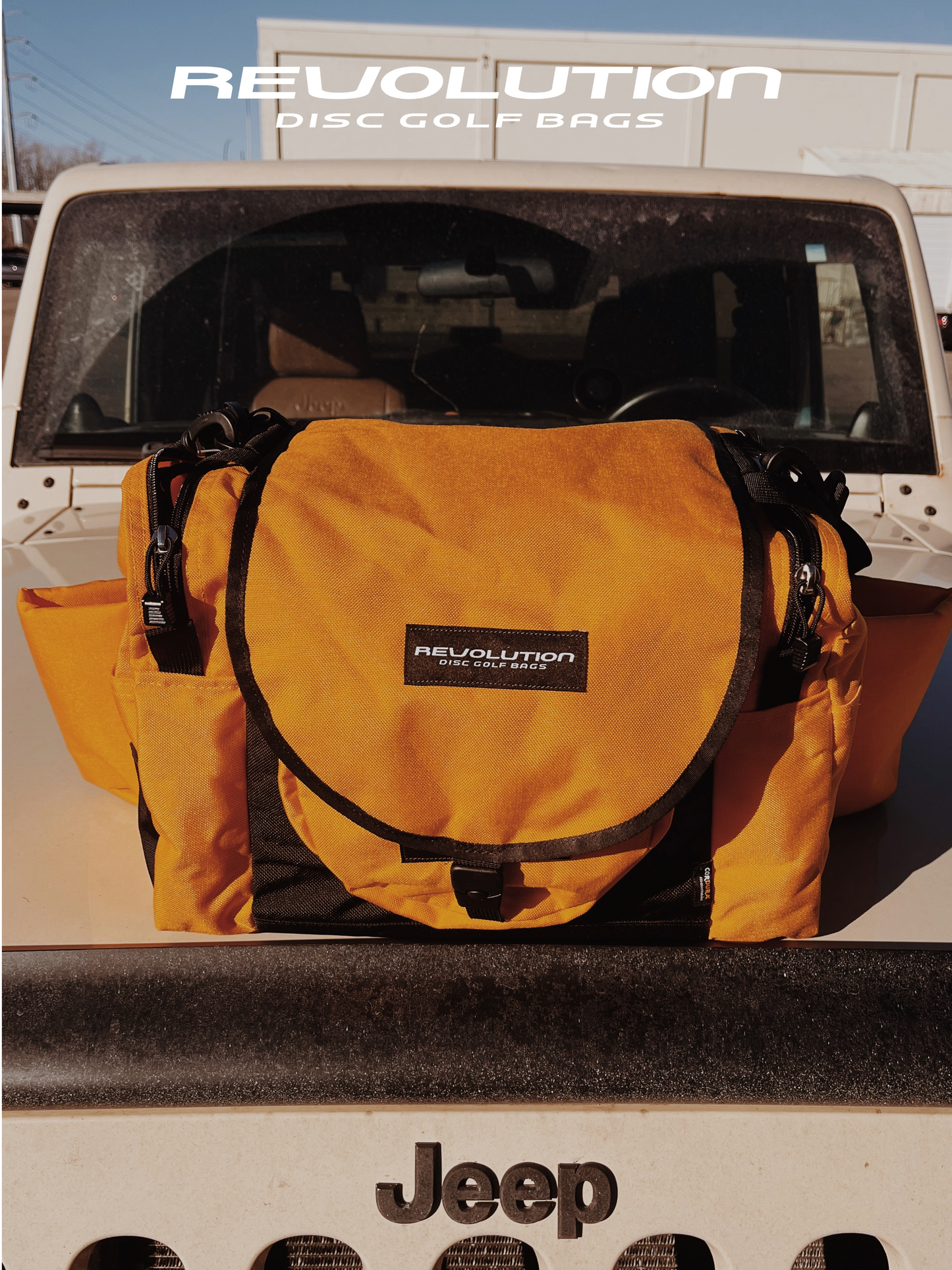 Gotta Go Gotta Throw Revolution Carolina Team V3 Disc Golf Bag - Golden Dream
