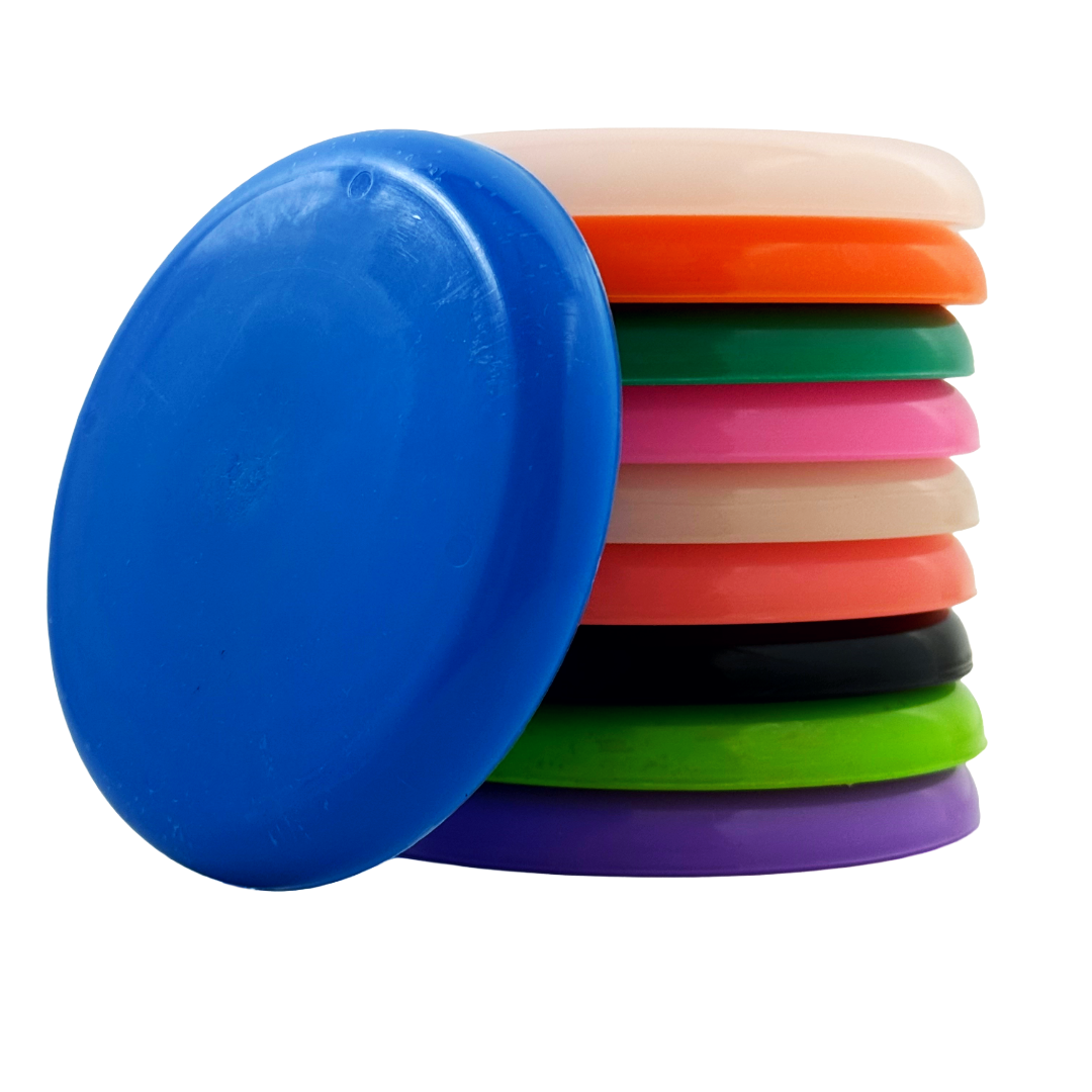 Gotta Go Gotta Throw Mini Disc 3.75" - 4.25' Blank Top Inter-Locking Mini Marker Discs