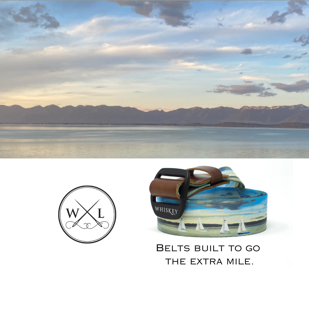 Whiskey Leatherworks Surf & Turf Belts - Regatta & Paddle Board