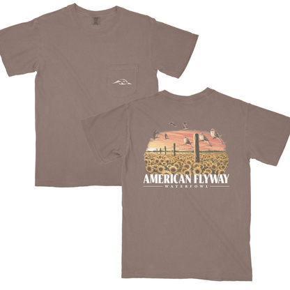 American Flyway Waterfowl Flying Dove Shirt