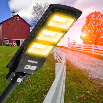 Langy Solar Lights 90W 120W Solar street LED lights -warm white/ white