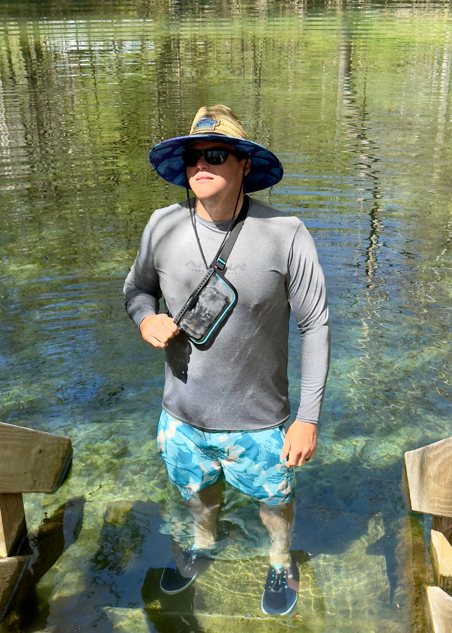 Dry Pocket Auto-Sealing, Waterproof, Floating, Scent Proof Sling Dry Bag