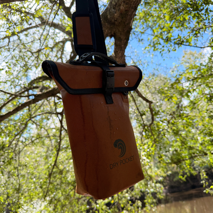 Dry Pocket Waterproof Floating Shell Bag / Dry Bag - Coyote Brown