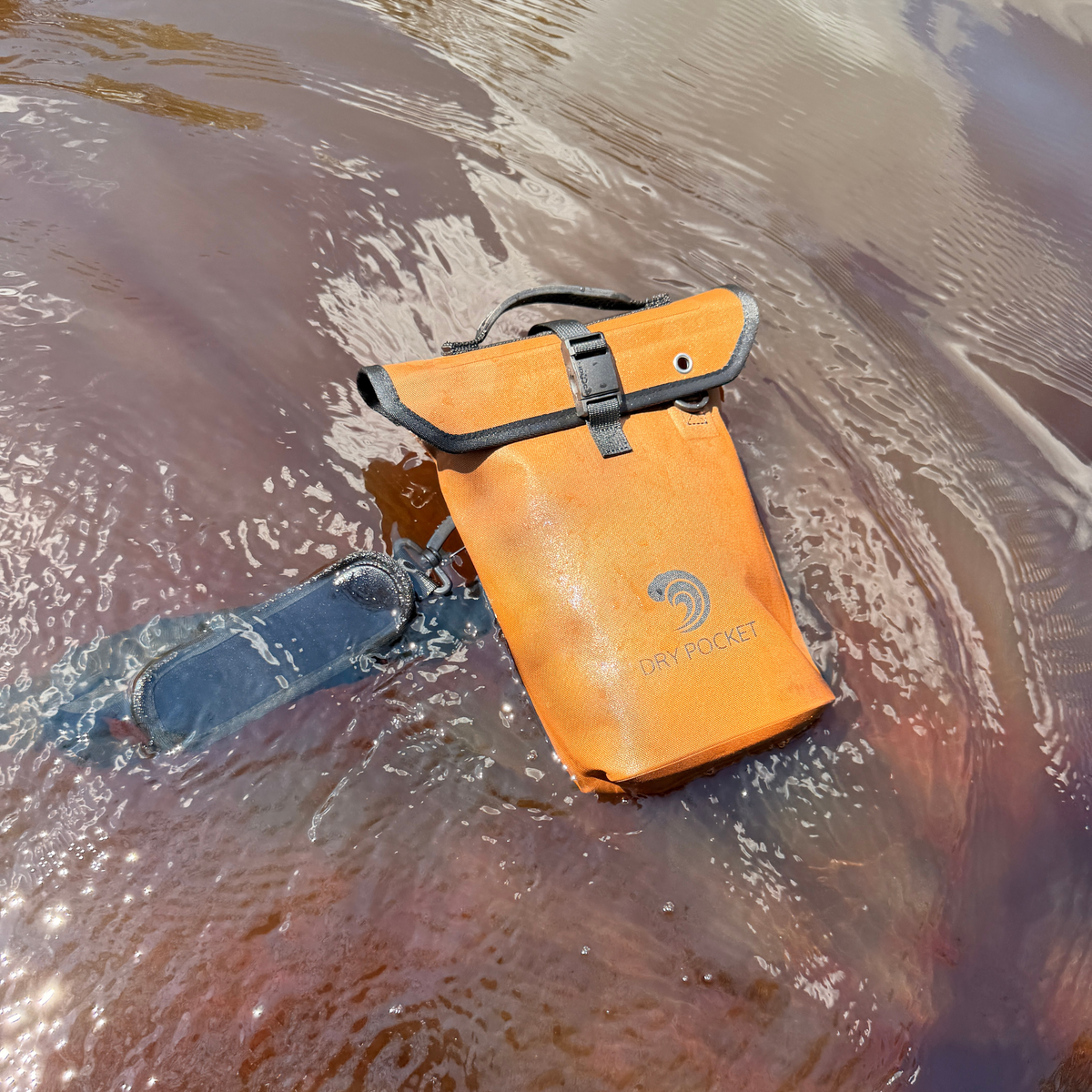 Dry Pocket Waterproof Floating Shell Bag / Dry Bag - Coyote Brown
