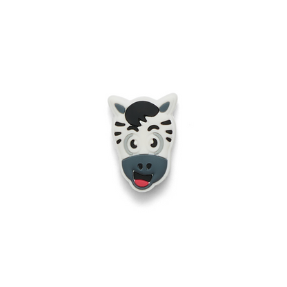 Racket Pets VALUE PACK - A Black and White Zebra Racket Pet Tennis Dampener and Overgrip Tape with a (Pack of 2) Replacement Overgrip Tape