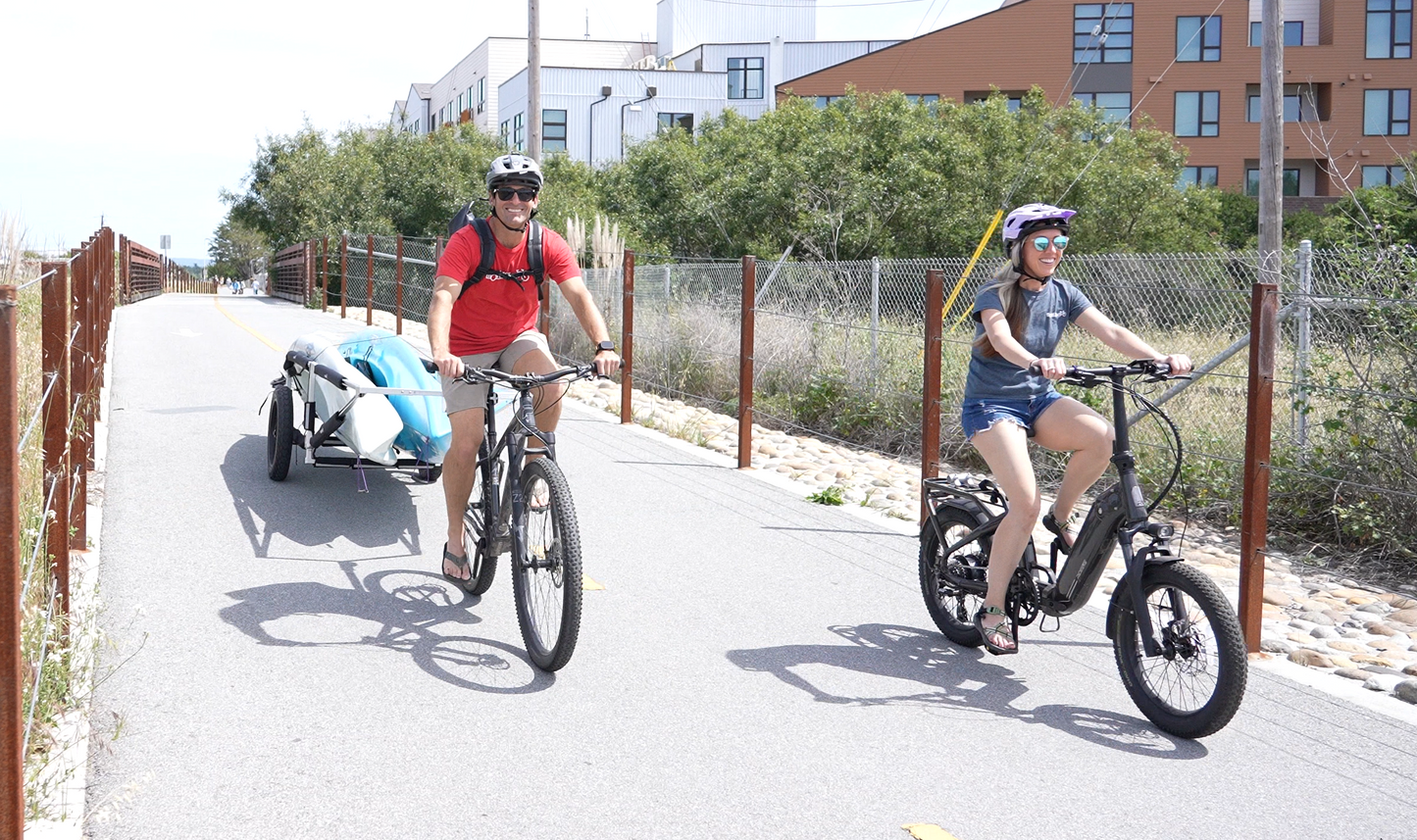 Moved By Bikes SUP and Kayak Trailer V2 - Aluminum Frame