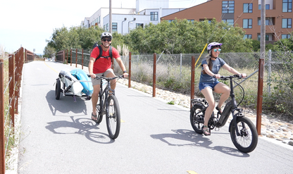 Moved By Bikes SUP and Kayak Trailer V2 - Aluminum Frame