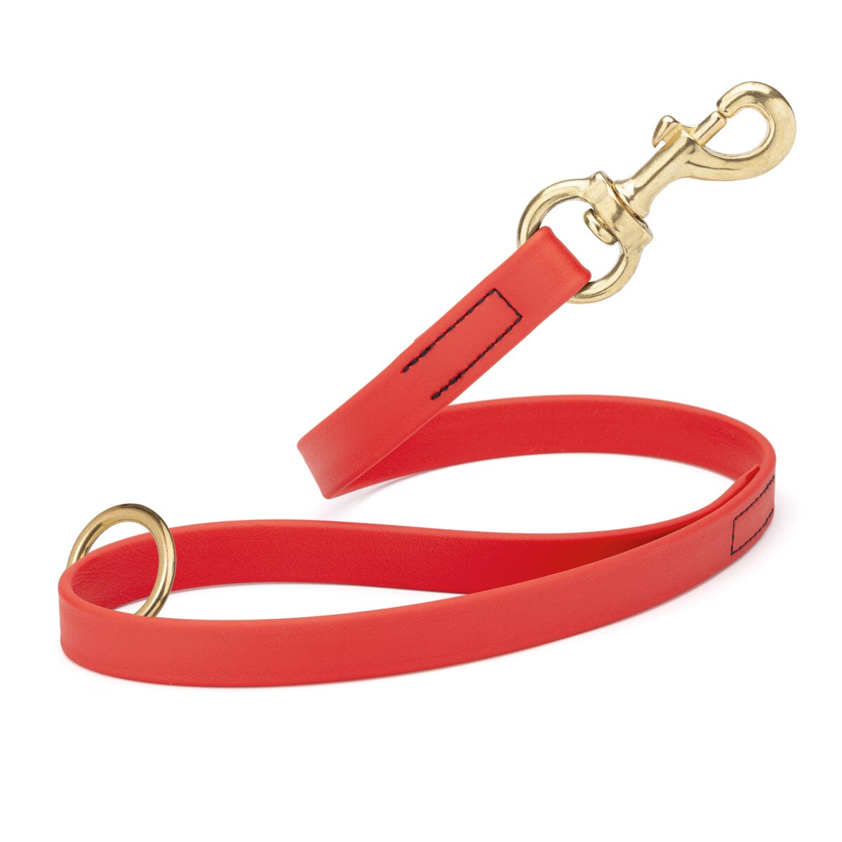 Dogline Viper Biothane Traffic Lead - Brass Hardware