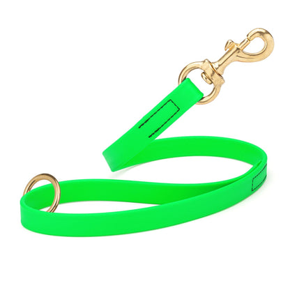 Dogline Viper Biothane Traffic Lead - Brass Hardware