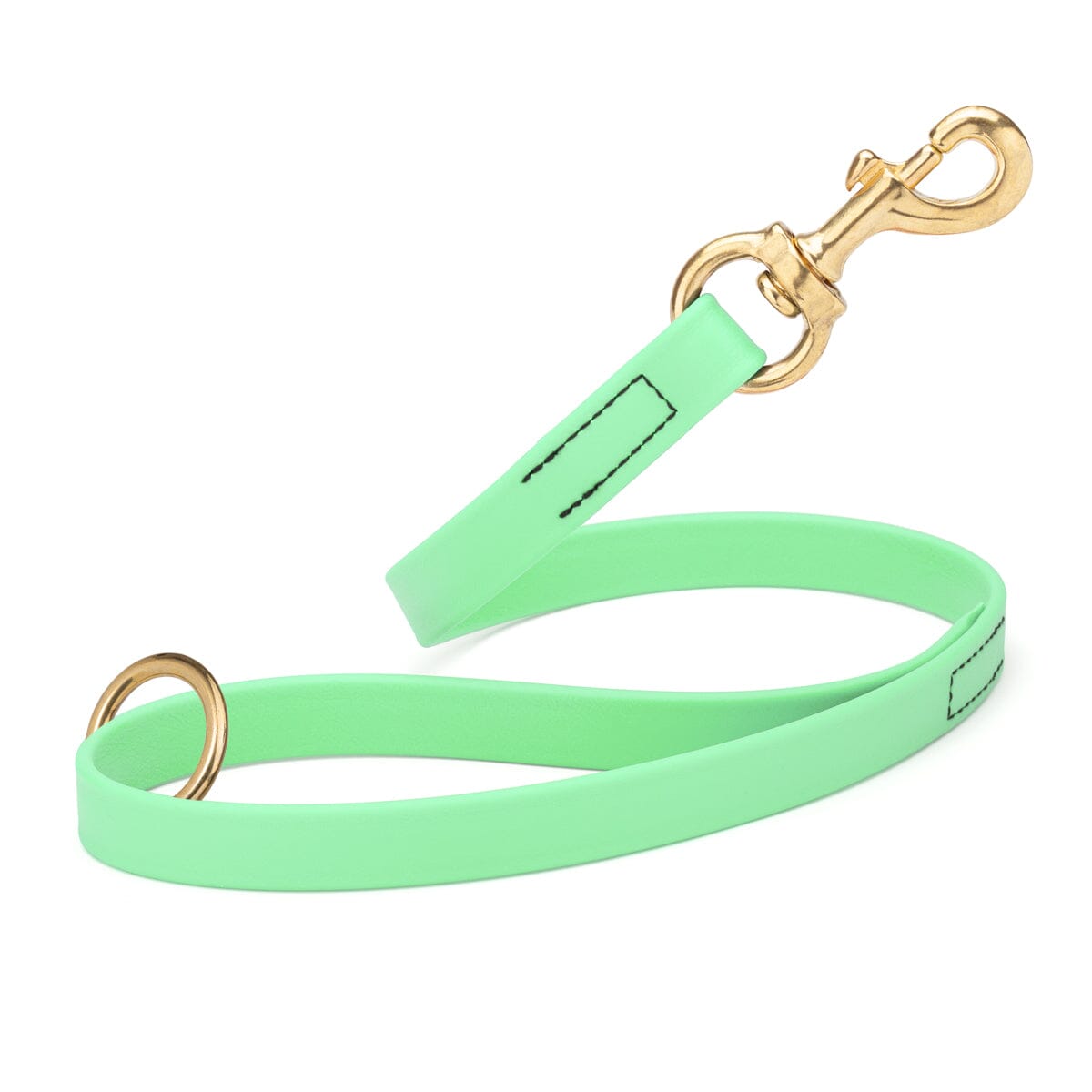 Dogline Viper Biothane Traffic Lead - Brass Hardware