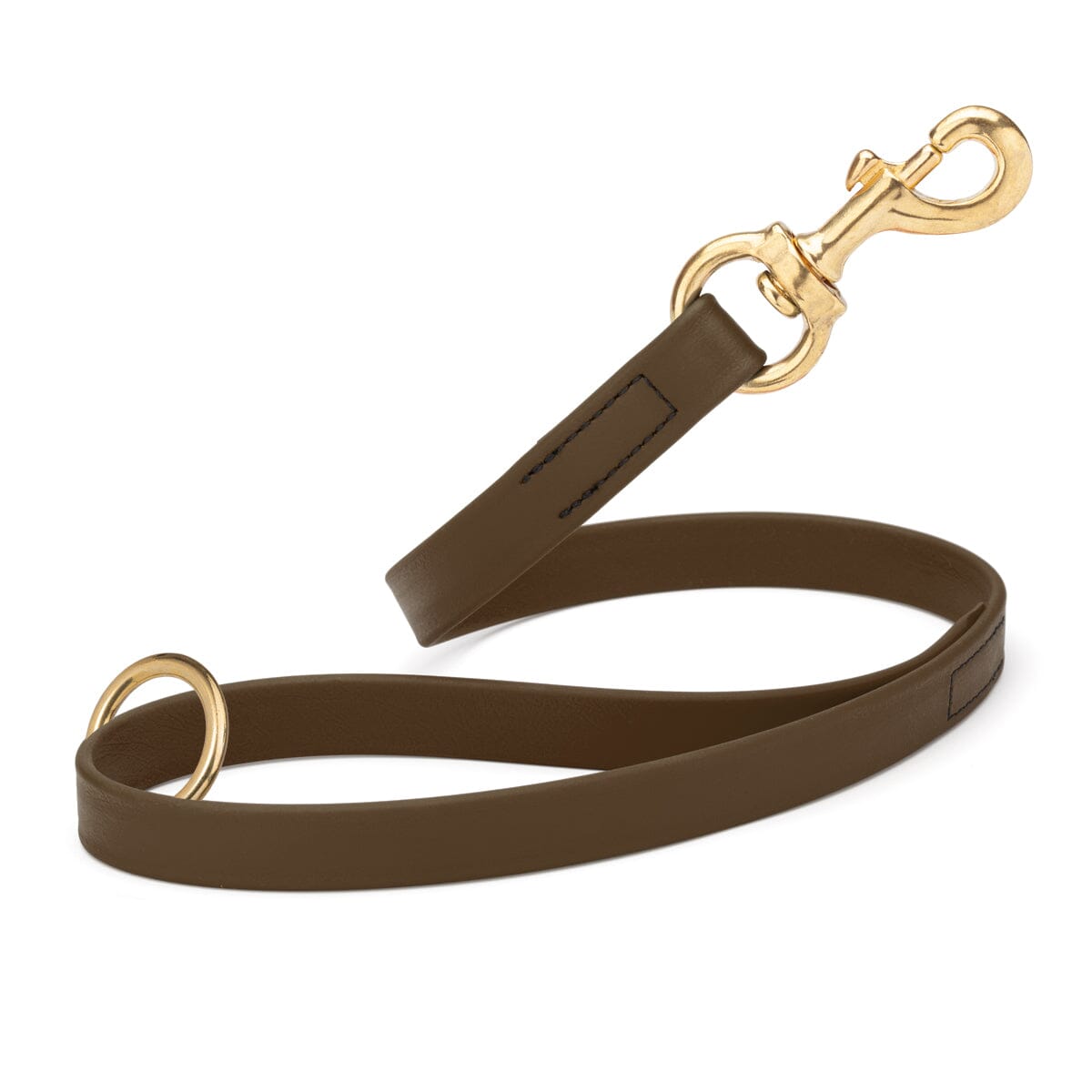 Dogline Viper Biothane Traffic Lead - Brass Hardware