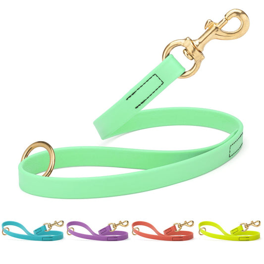 Dogline Viper Biothane Traffic Lead - Brass Hardware