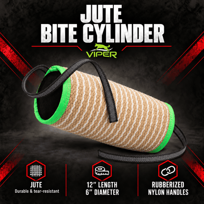 Dogline Viper Jute Cylinder Bite Roll