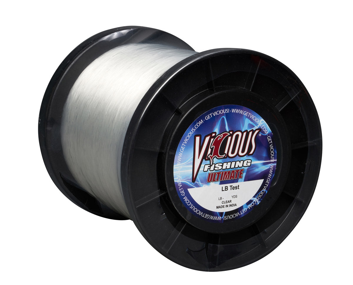 Vicious Ultimate Clear Mono - 10 Lb Test