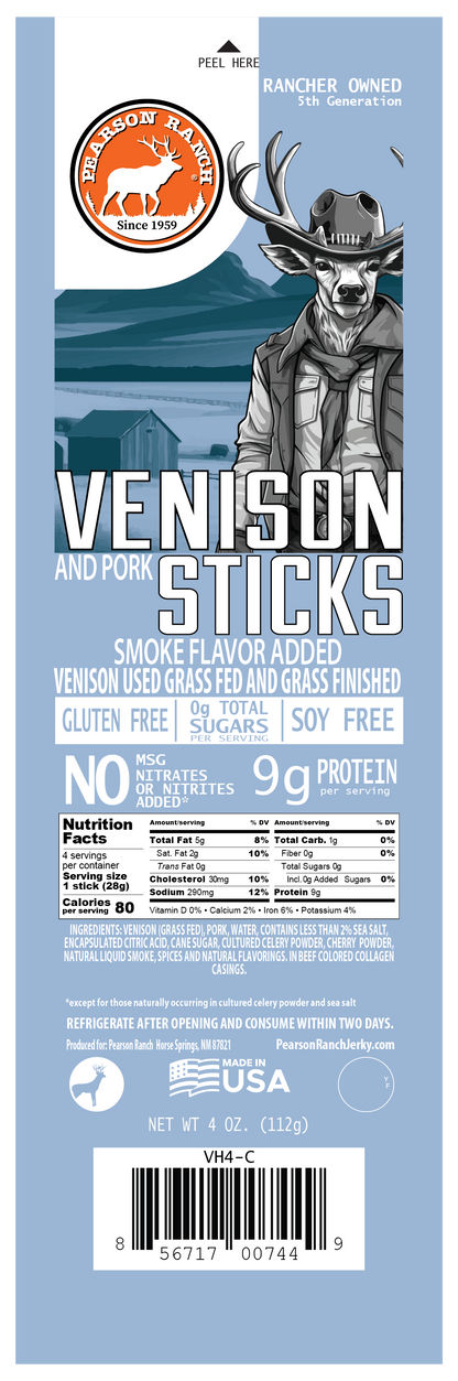 Pearson Ranch - Venison Hickory Snack Stick Multi-pack