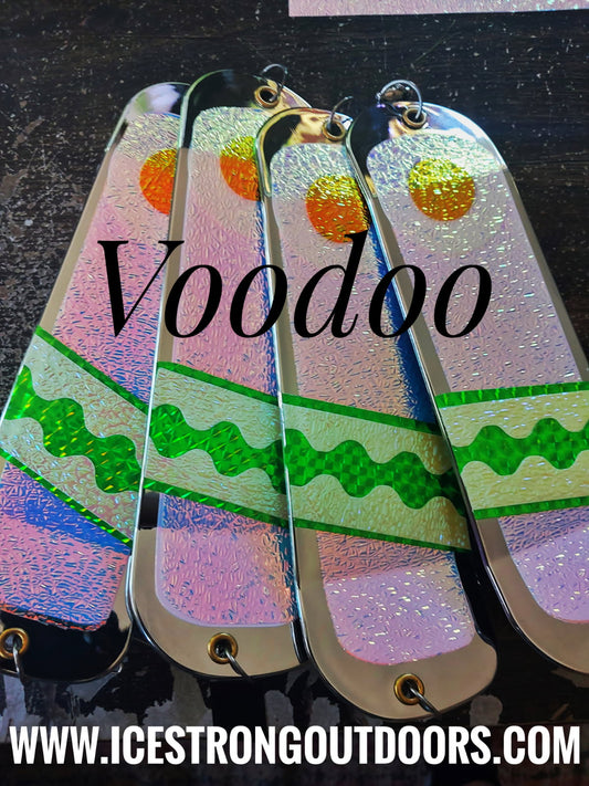 Ice Strong Outdoors - 8.5" Dual Fin Flasher Series - NEW 2026 Colors Released!