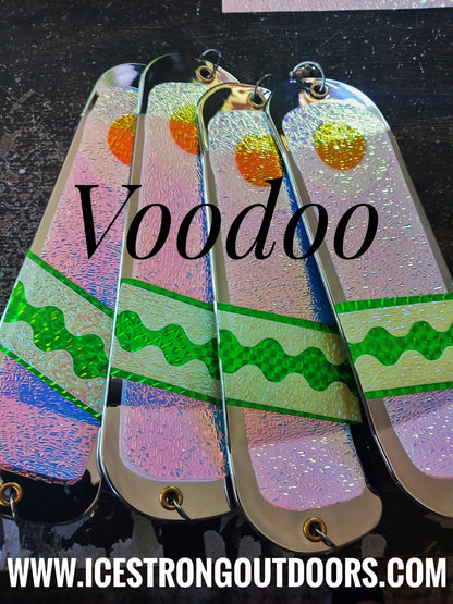 Ice Strong Outdoors - 8.5" Dual Fin Flasher Series - NEW 2026 Colors Released!