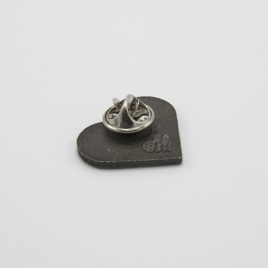 Volleystrong Classic Lapel Pin Antique Silver