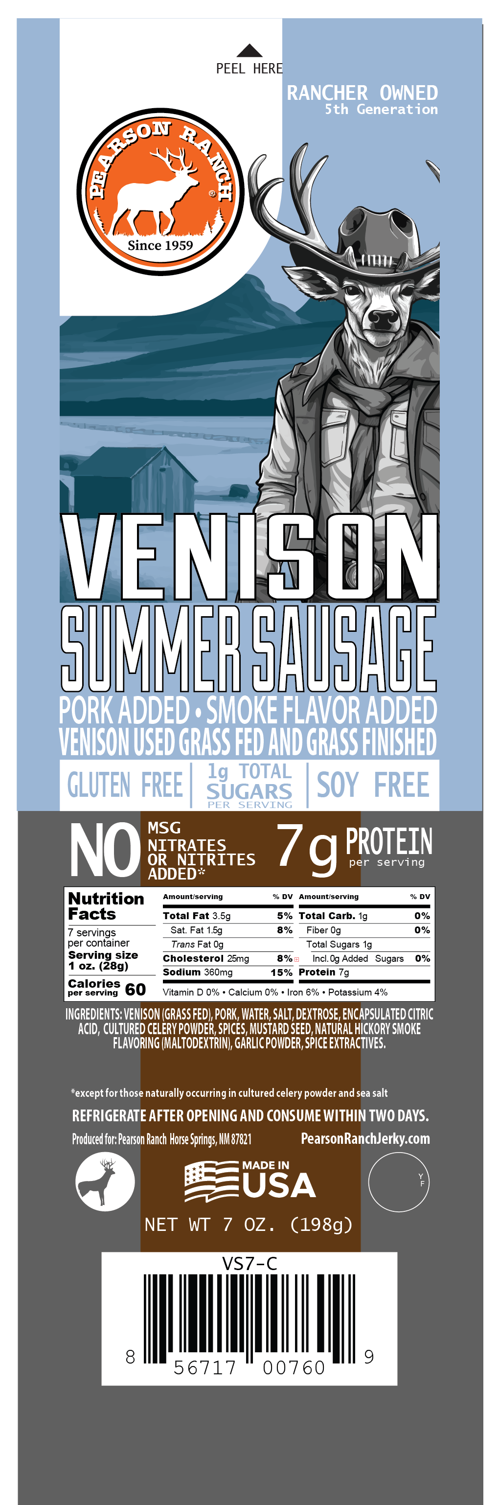 Pearson Ranch - The Trail Boss - Venison Variety Pack