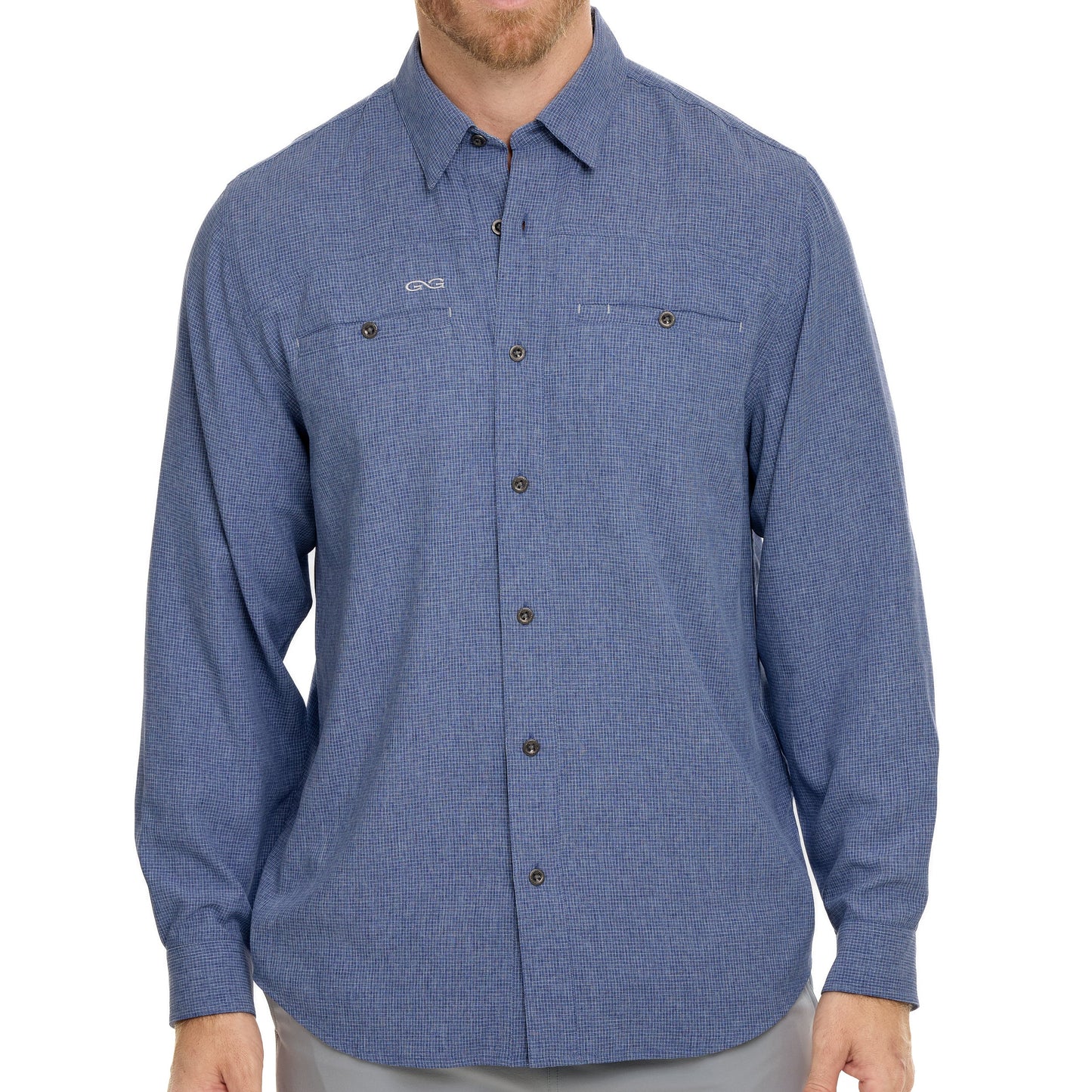 GameGuard Indigo Maverick Shirt | Long Sleeve