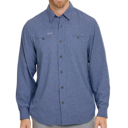 GameGuard Indigo Maverick Shirt | Long Sleeve