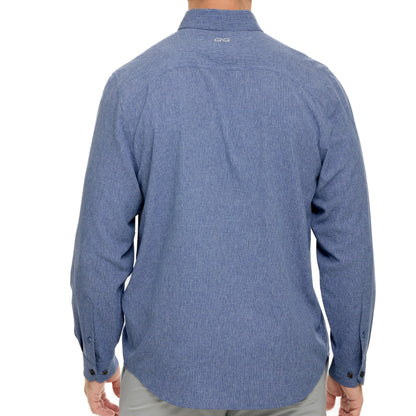 GameGuard Indigo Maverick Shirt | Long Sleeve