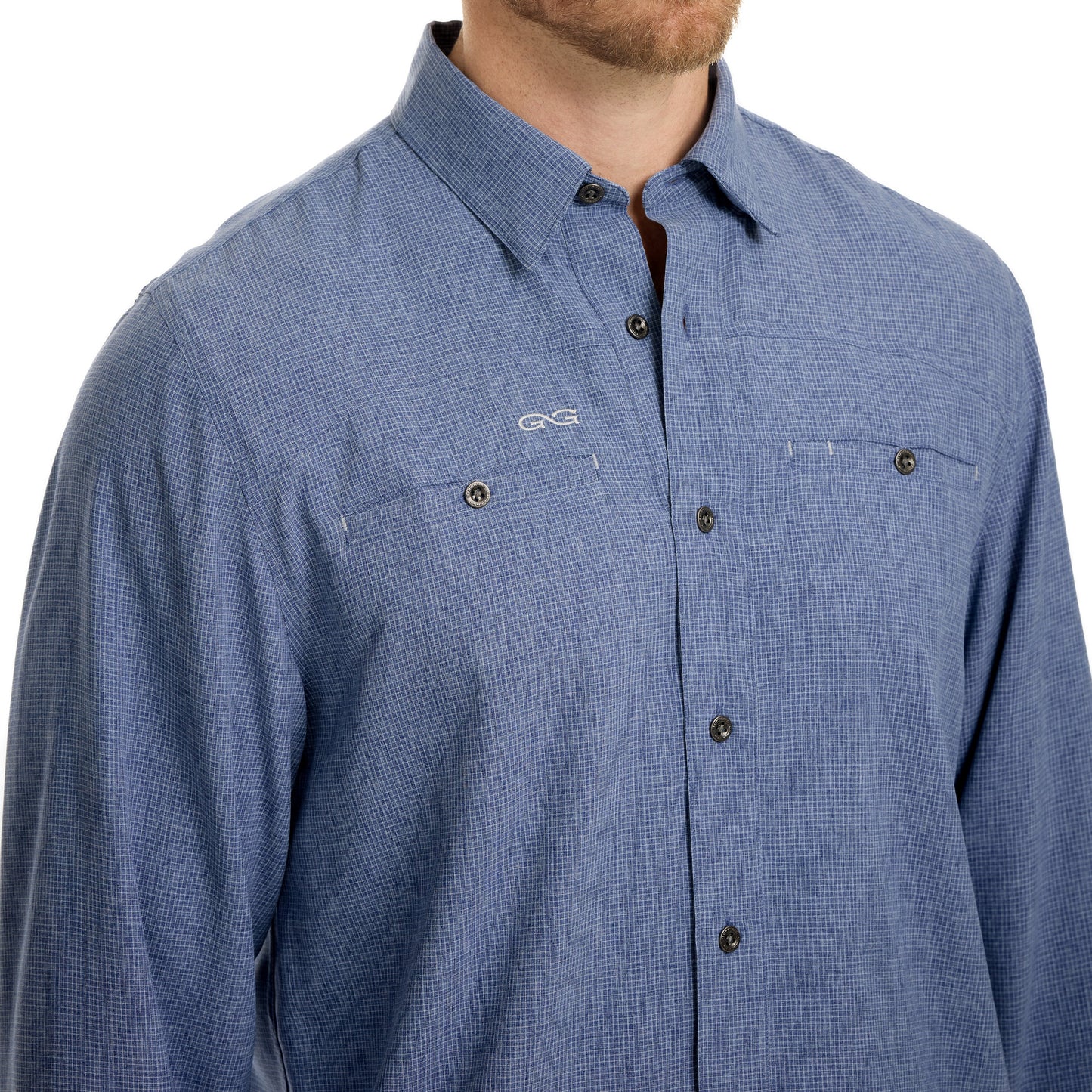 GameGuard Indigo Maverick Shirt | Long Sleeve