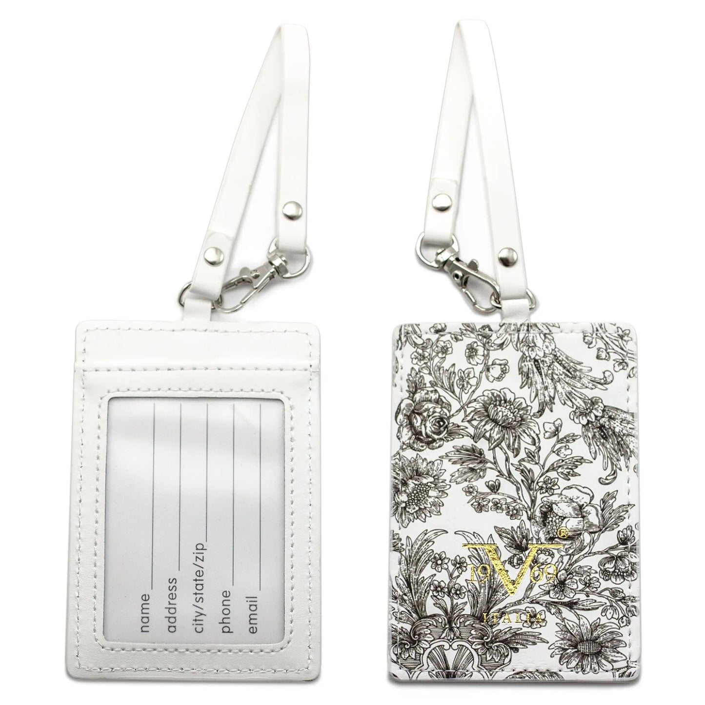 Travellty Runway Vegan Leather Luggage Tags Set